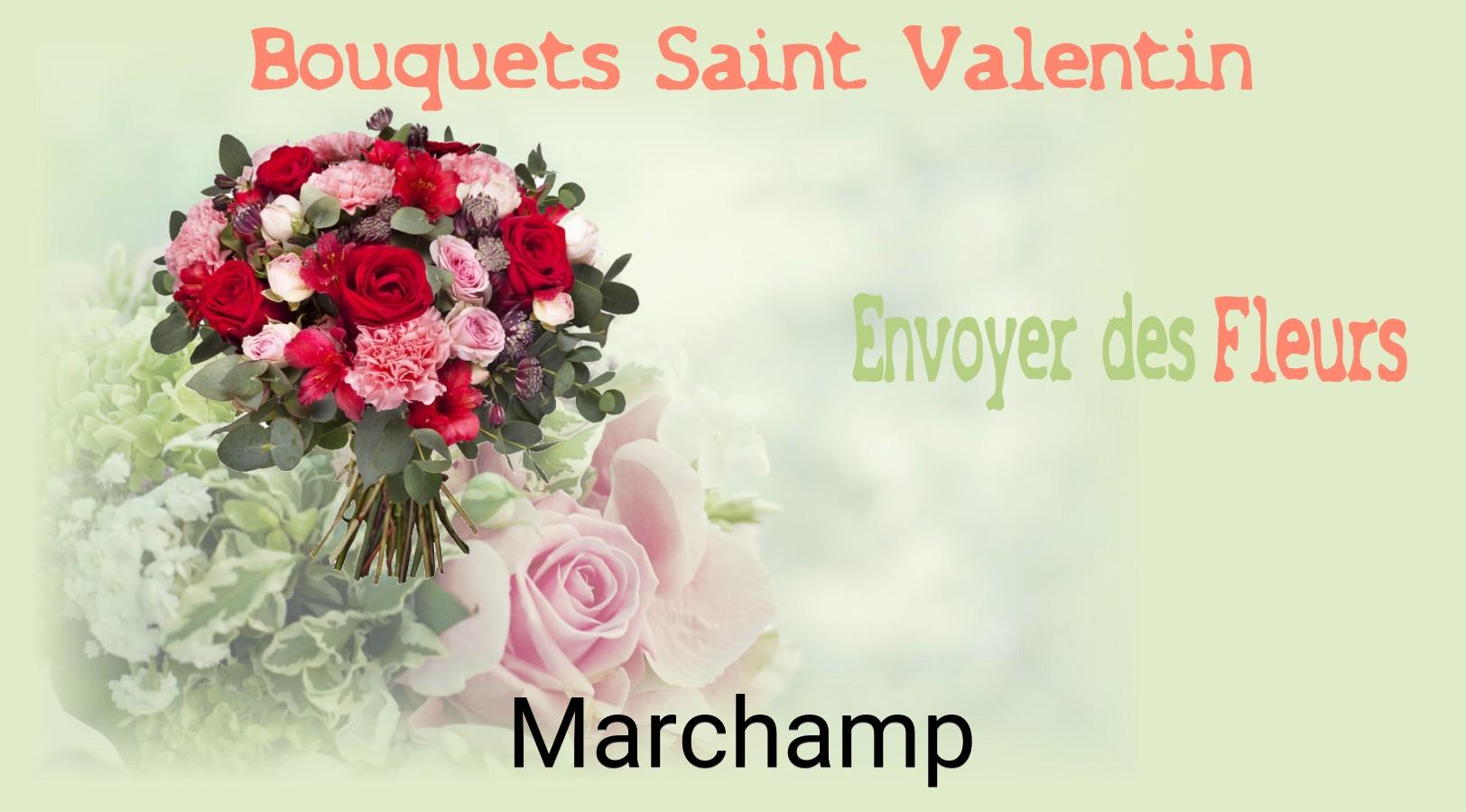 Roses de Saint-Valentin livrées à Marchamp